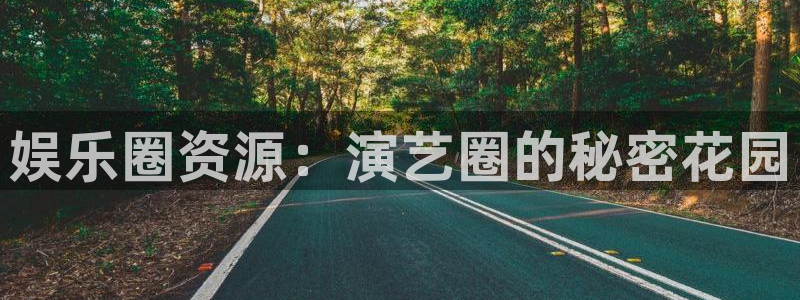 意昂2代理注册：娱乐圈资源：演艺圈的秘密花园