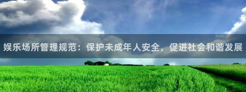 意昂2平台主管：娱乐场所管理规范：保护未成年人安全，促进社会和谐发展